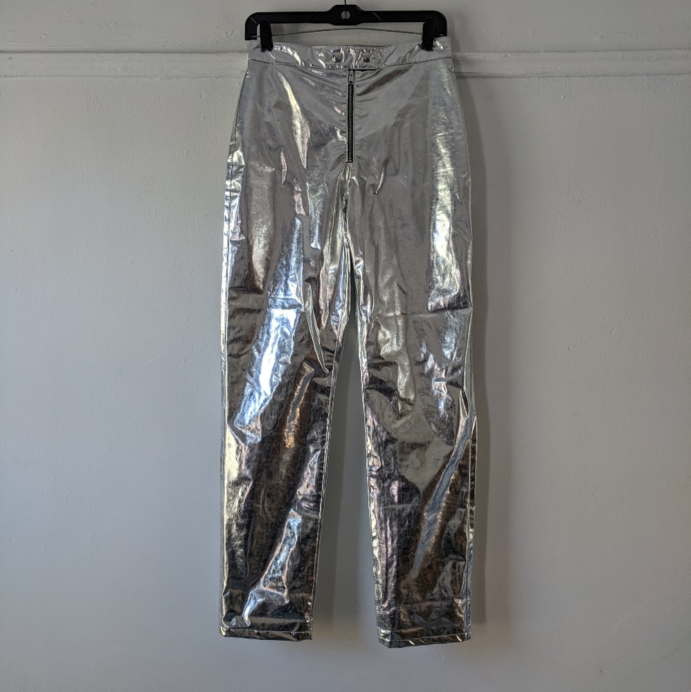 2019 Runway Foil Pants